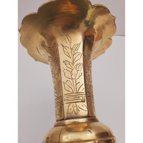 Antique Early 19th Century Bronze Vase With Decoration/Asian art vase late XIX - Picture 7 of 10